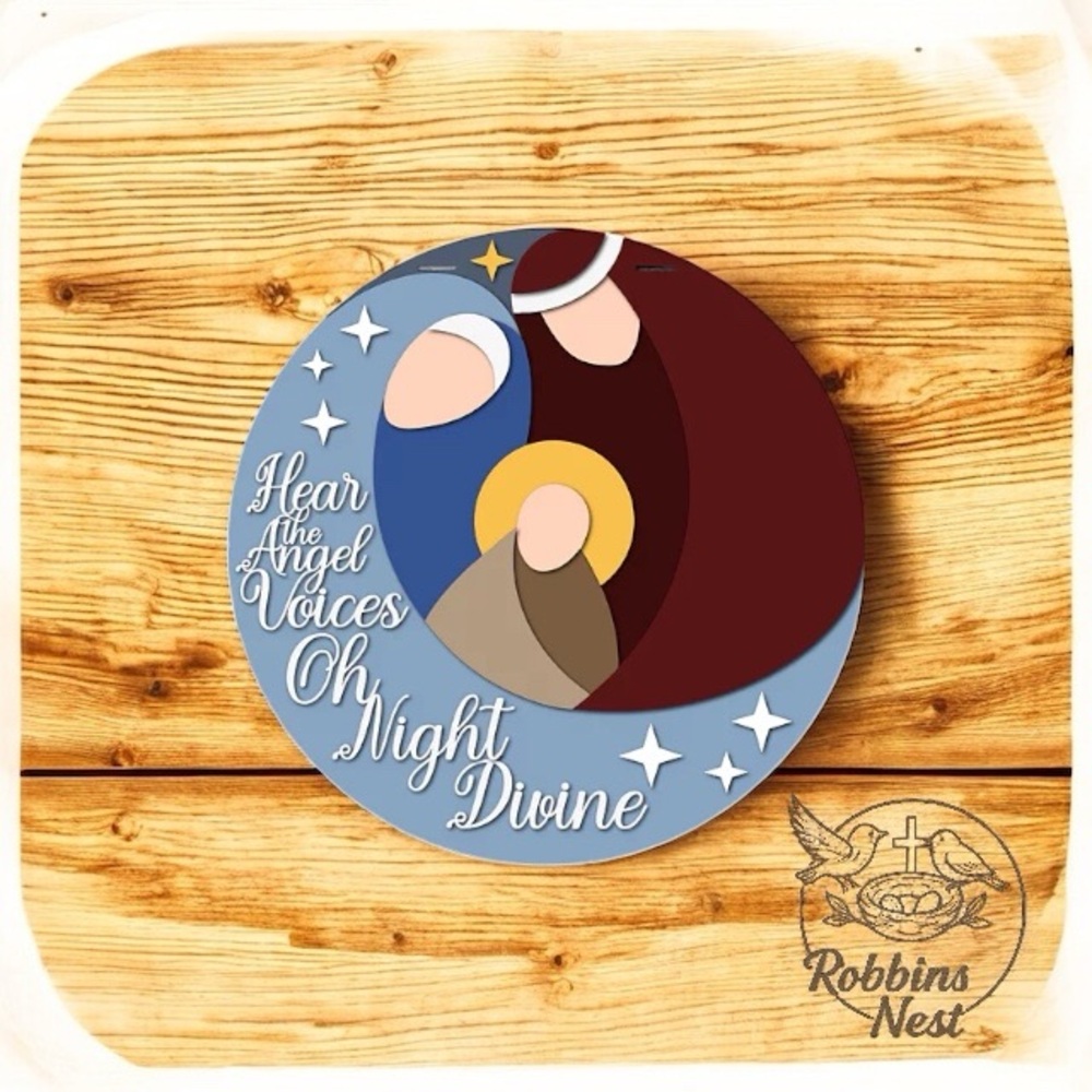 Nativity Scene Wall Art